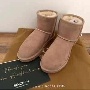 UGG Since 74 Women’s Classic Mini Natural Boot - Sand